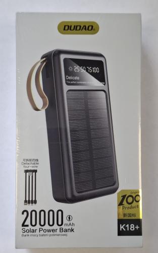 2000mAh Solar Power Bank